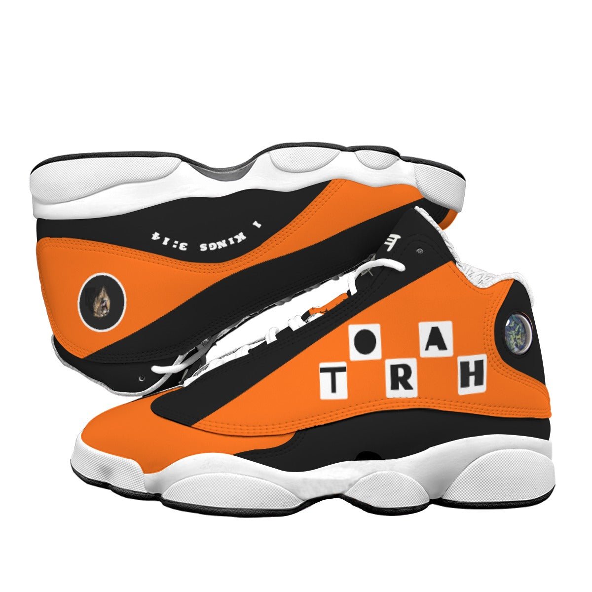 Men's Curved Basketball Shoes With Thick Soles