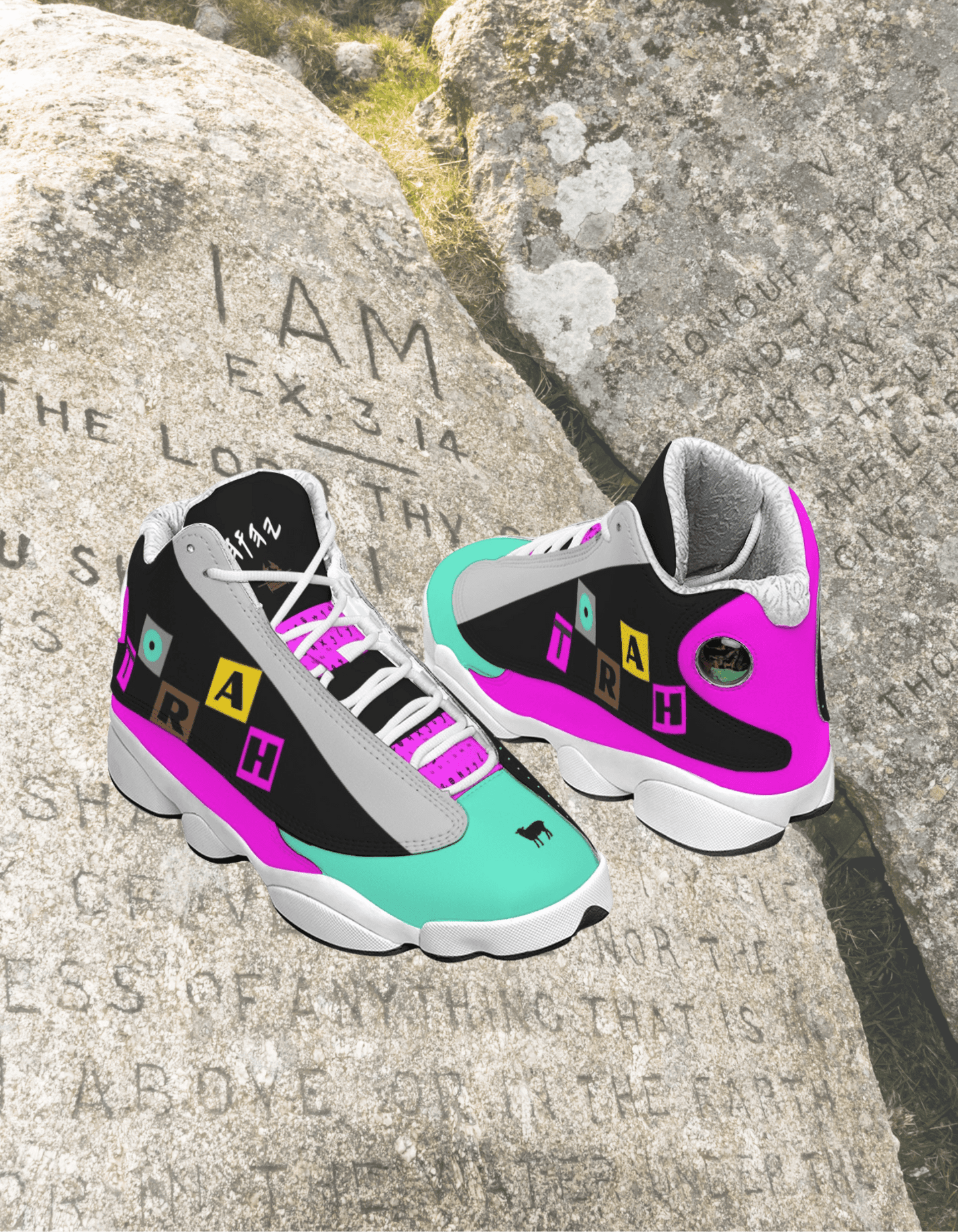 Law Walkers - Pink and Turquoise