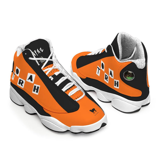 Men's Curved Basketball Shoes With Thick Soles